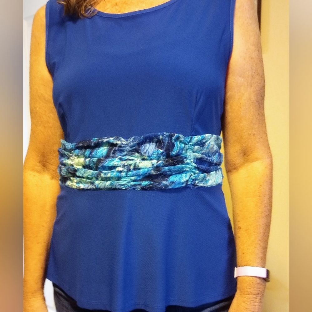 Serengeti Classy Blue Blouse